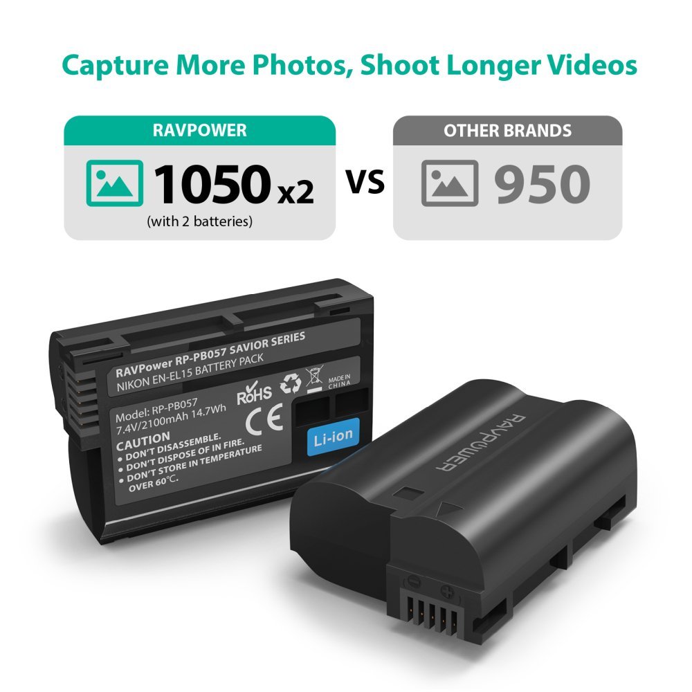 Pin-may-anh-nikon-Ravpower RP-PB057-chinh-hang